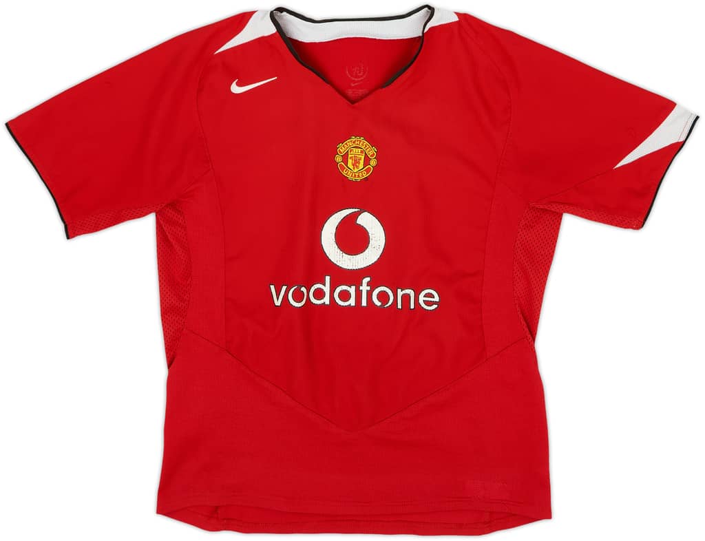 2004-06 Manchester United Home Shirt - 5/10 - (Women's L)