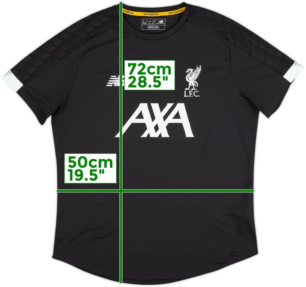 2019-20 Liverpool New Balance Training Shirt - 8/10 - (L)