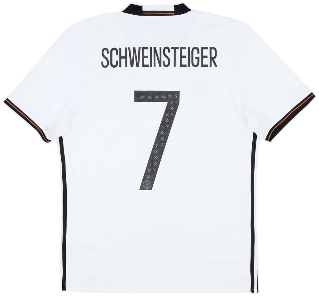 2015-16 Germany Home Shirt Schweinsteiger #7 - 8/10 - (S)
