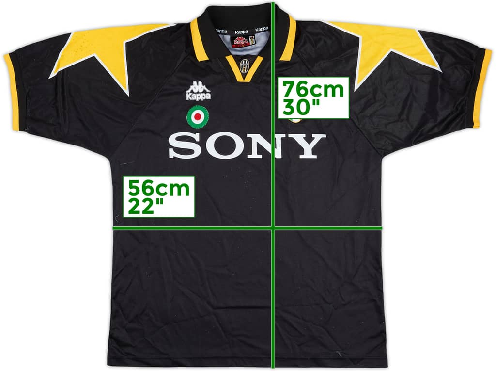 1995-96 Juventus Third Shirt - 7/10 - (XL)