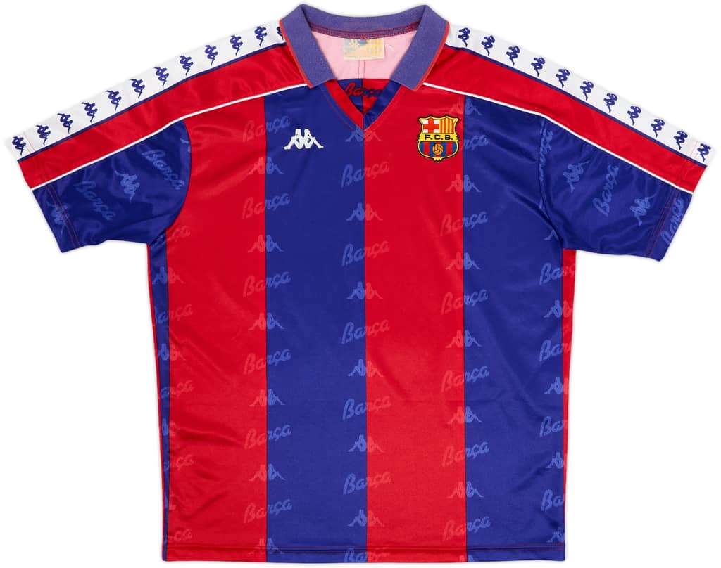 1992-95 Barcelona Home Shirt - 7/10 - (L)