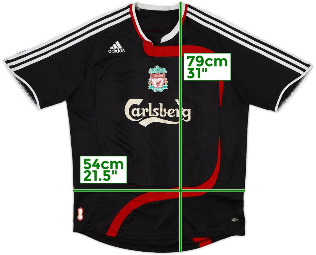 2007-08 Liverpool Third Shirt - 5/10 - (L)