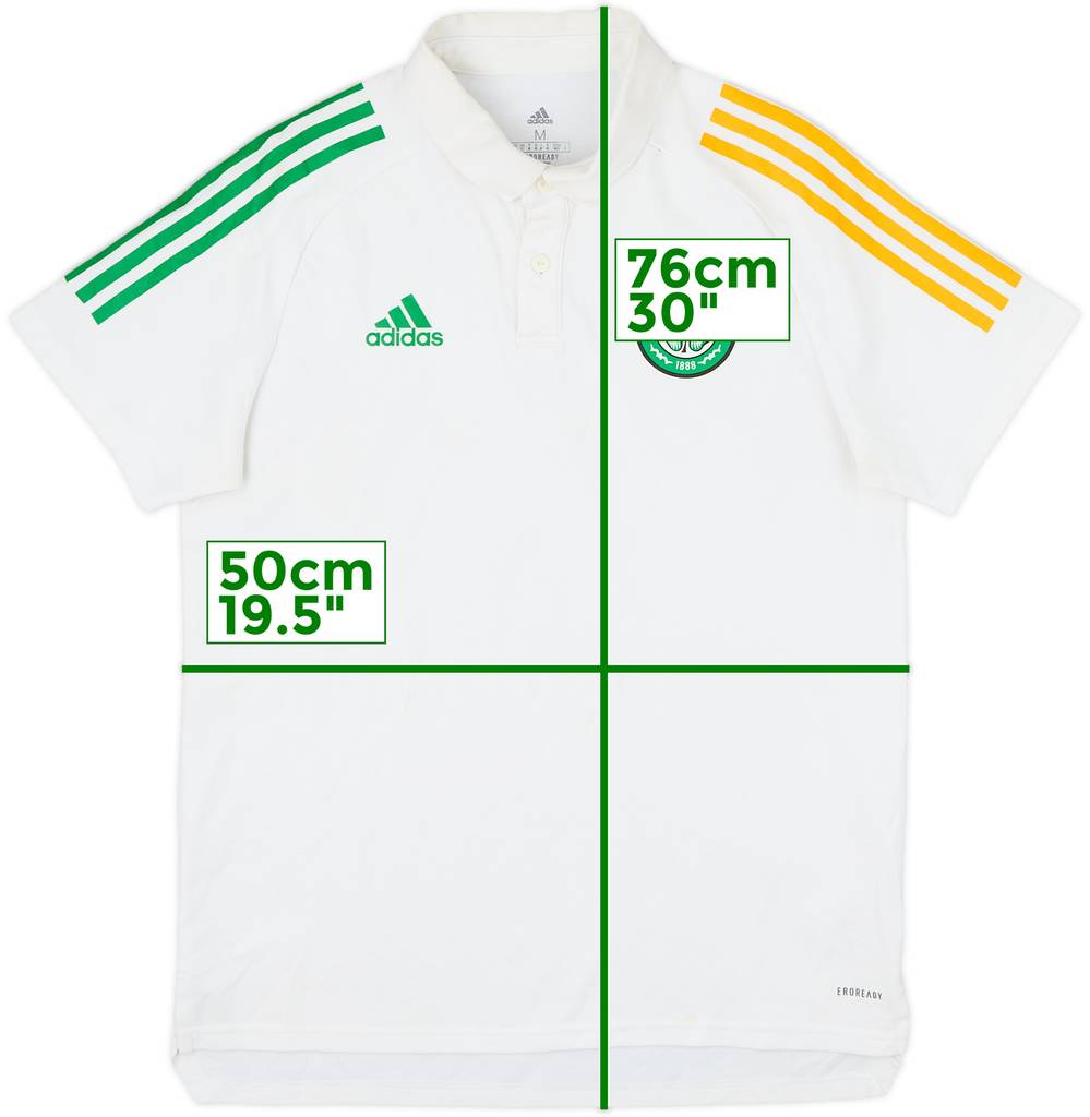 2020-21 Celtic adidas Polo Shirt - 5/10 - (M)