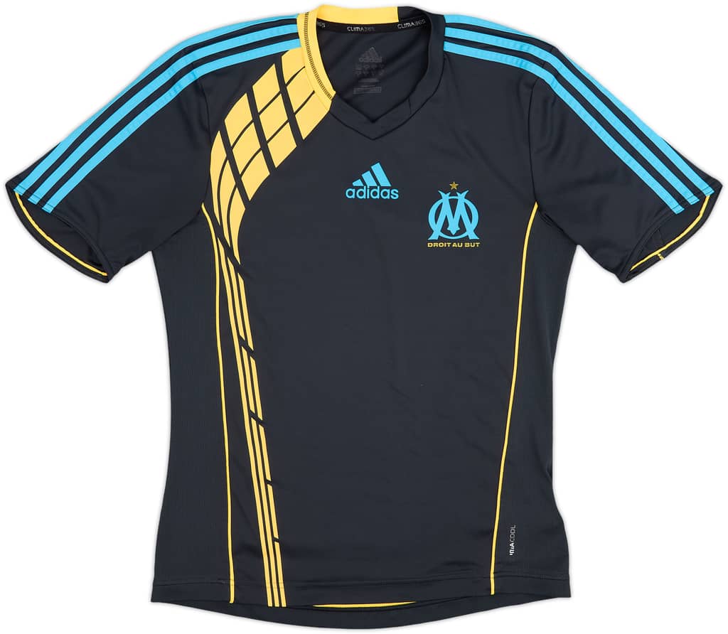 2009-10 Olympique Marseille adidas Training Shirt - 9/10 - (S)