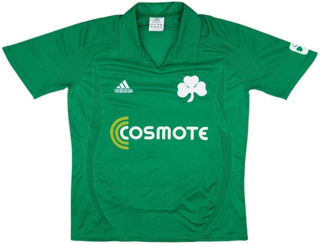 2008-09 Panathinaikos Home Shirt - 9/10 - (S)