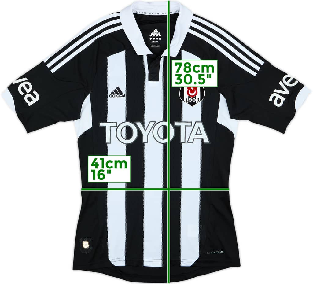 Camiseta de visitante del Besiktas 2012-13 - 7/10 - (M)