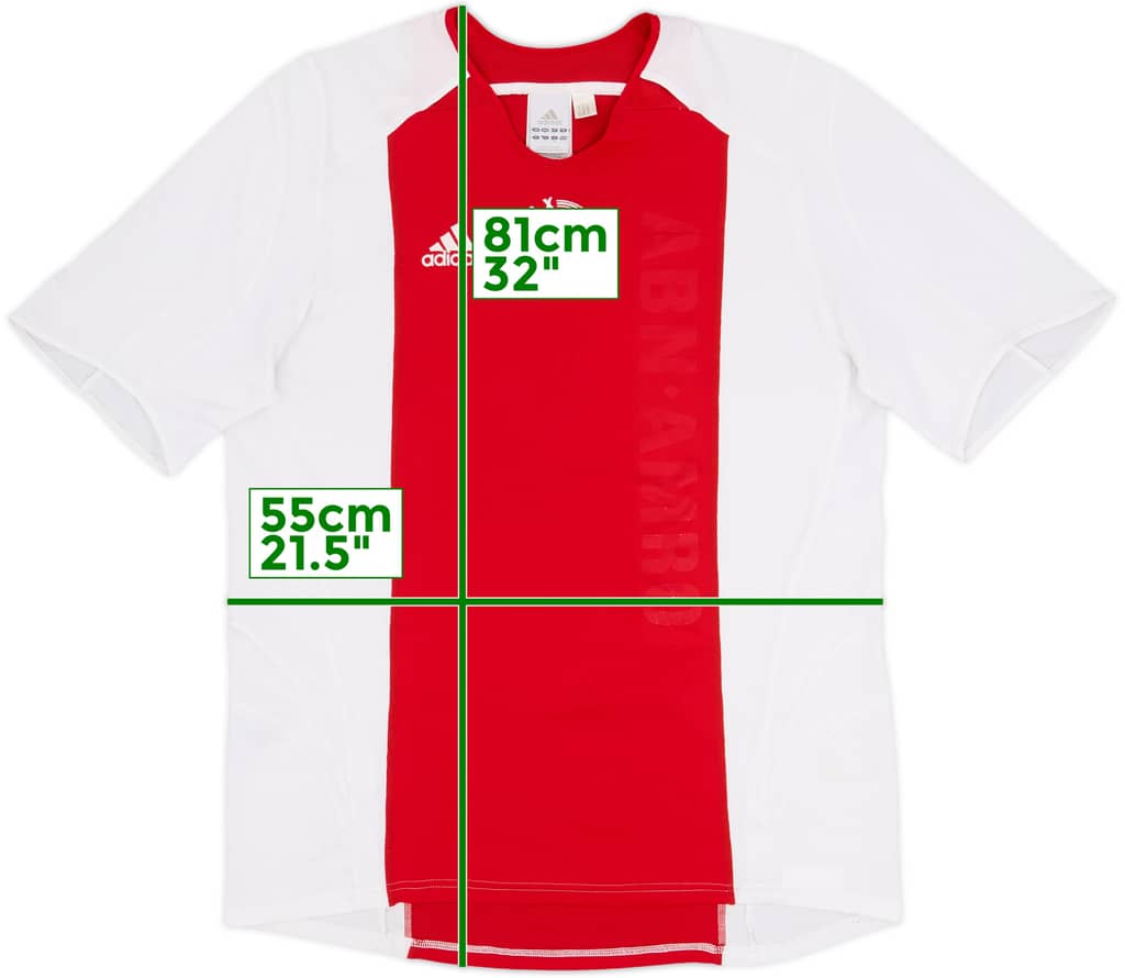 2005-06 Ajax Home Shirt - 4/10 - (L)