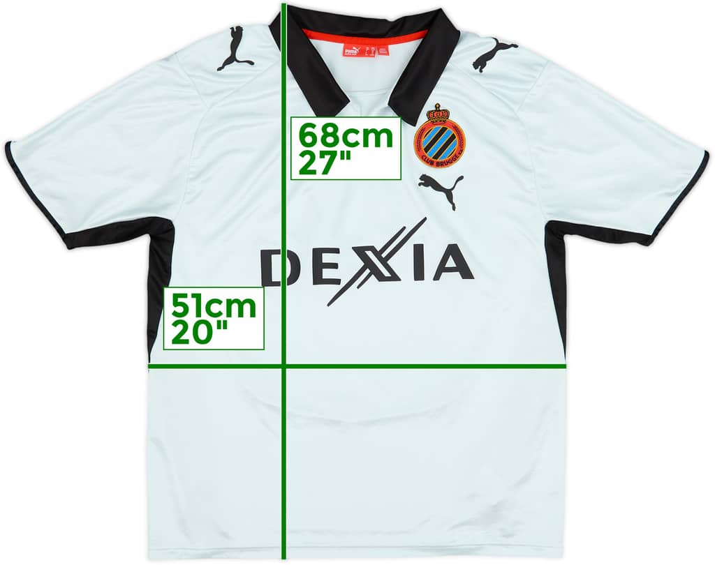 2008-09 Club Brugge Away Shirt - 8/10 - (XL.Boys)