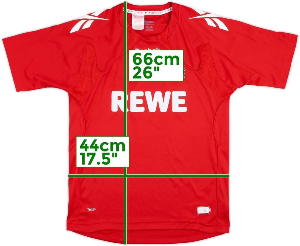 Camiseta de local del FC Koln 2010-11 - 9/10 - (L. Niños)