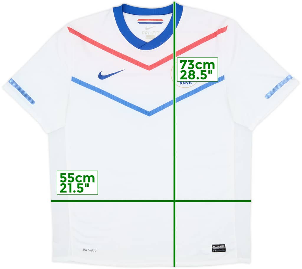 2010-11 Netherlands Away Shirt - 4/10 - (L)