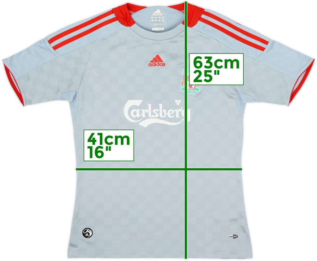 2008-09 Liverpool Away Shirt - 7/10 - (Women's M)