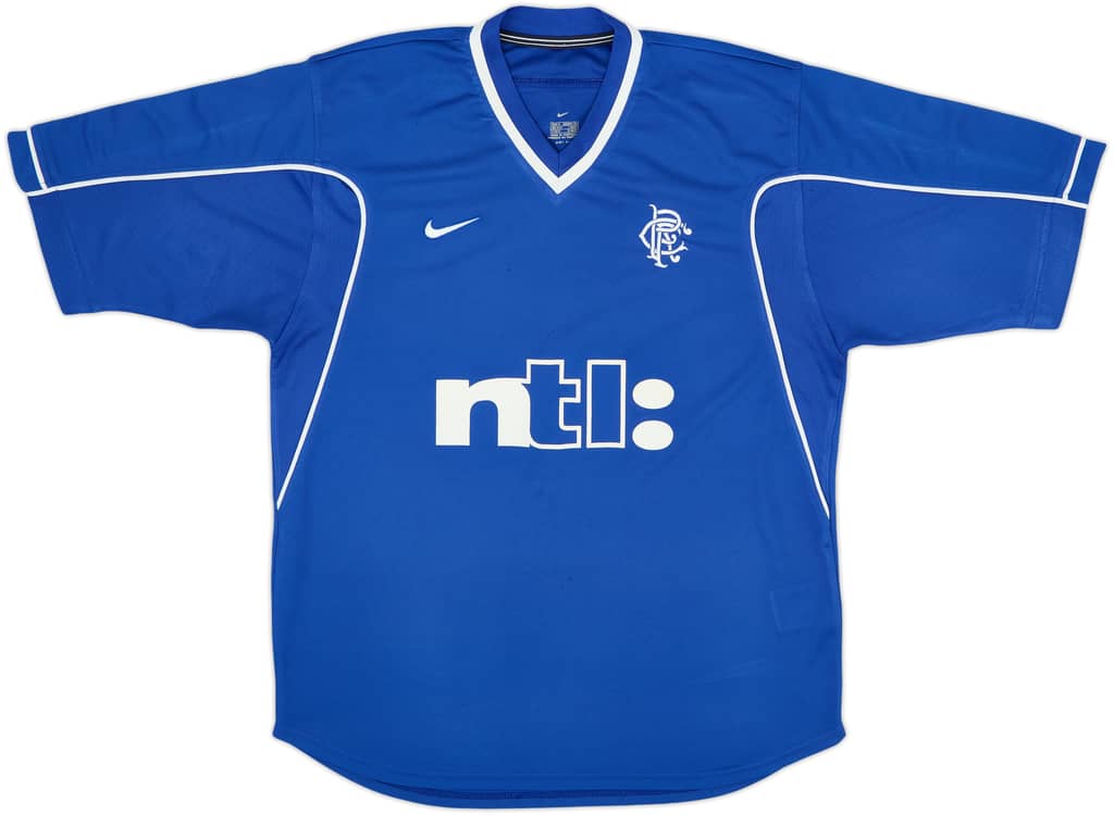 1999-01 Rangers Home Shirt - 6/10 - (M)
