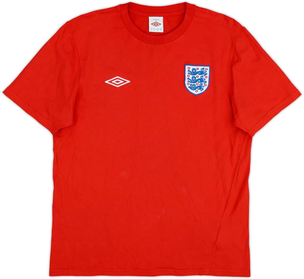 2010-11 England Umbro Training Shirt - 8/10 - (L)