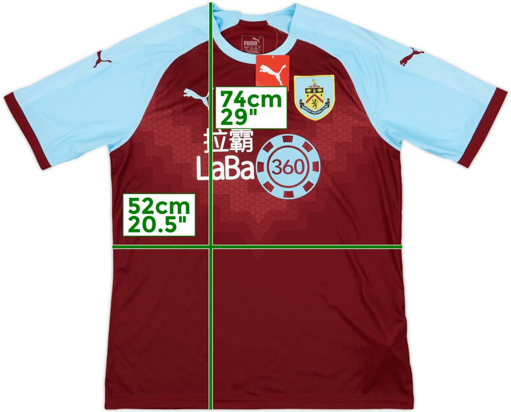 2018-19 Burnley Home Shirt (L)
