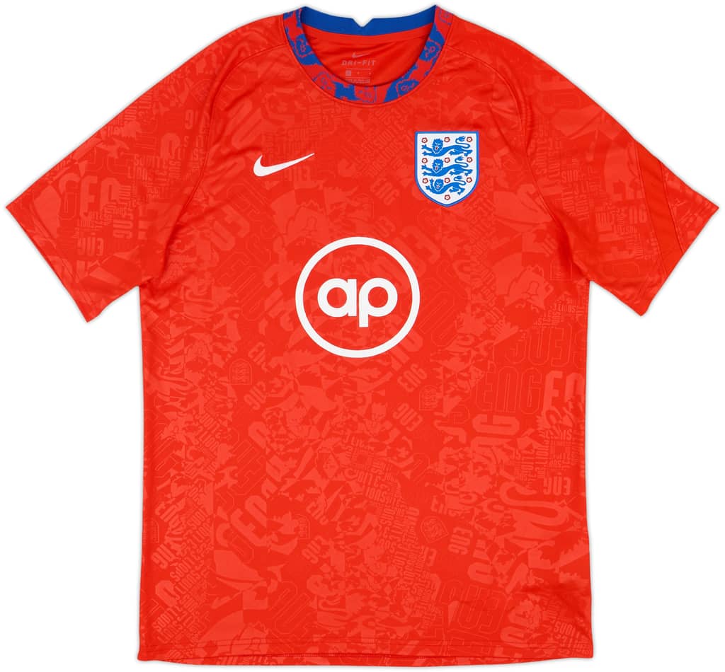 2020-22 England Nike Training Shirt - 10/10 - (L)