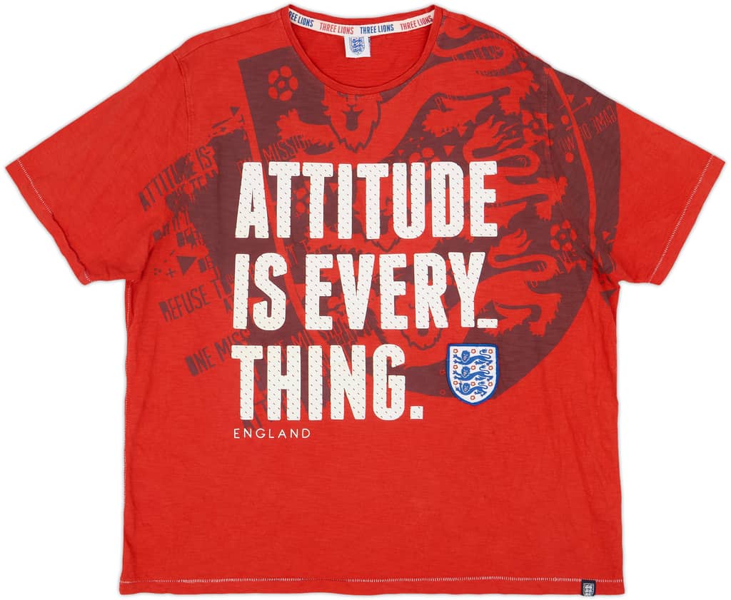 2010s England Graphic Tee - 8/10 - (3XL)