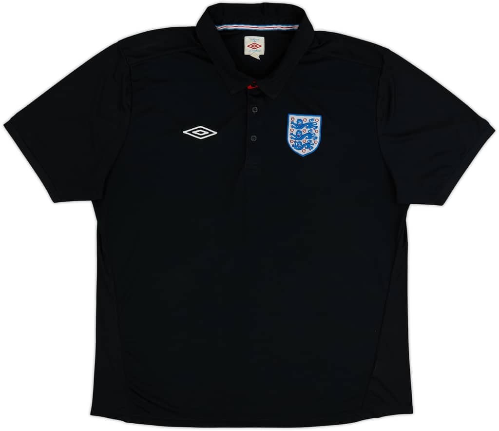 2010-11 England Umbro Polo Shirt - 6/10 - (XXL)