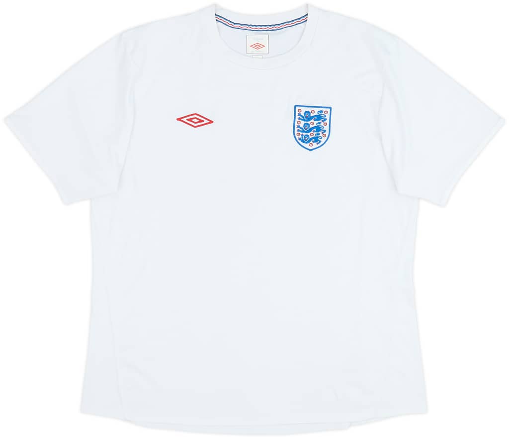 2010-11 England Umbro Training Shirt - 8/10 - (XL)