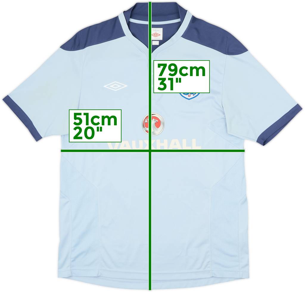 2010-11 England Umbro Polo Shirt - 6/10 - (L)