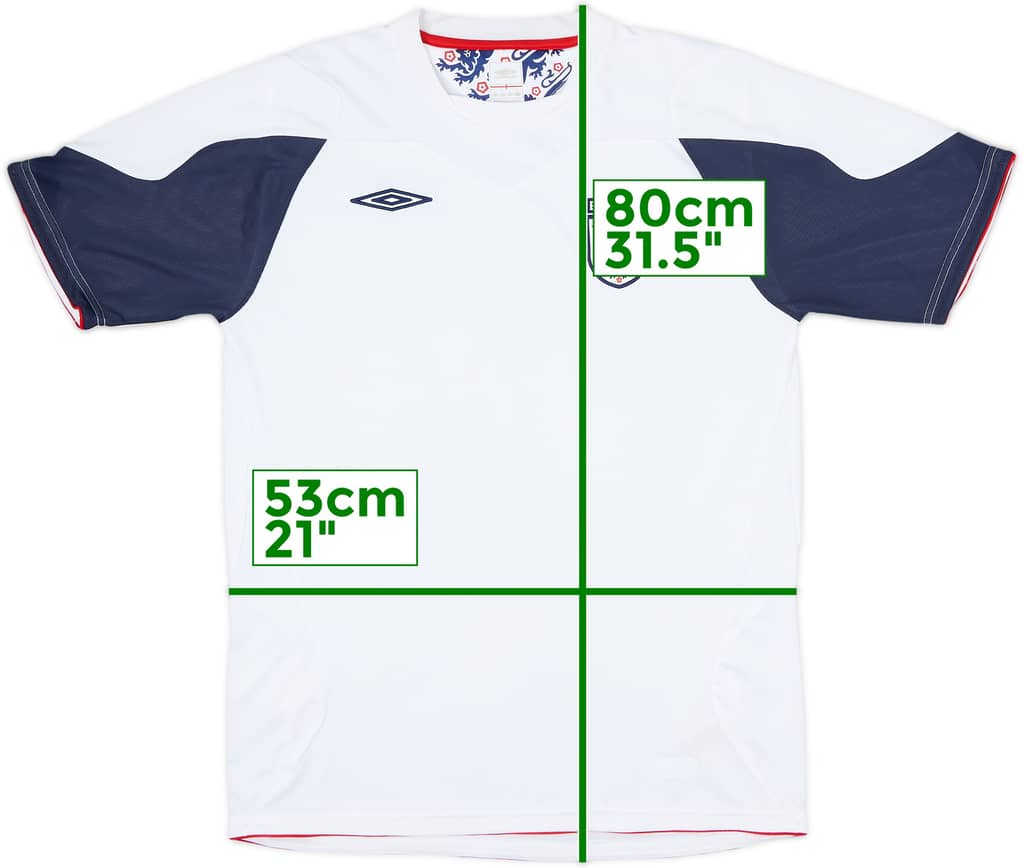 2004-05 Inglaterra Umbro Camiseta de Entrenamiento - 10/10 - (L)