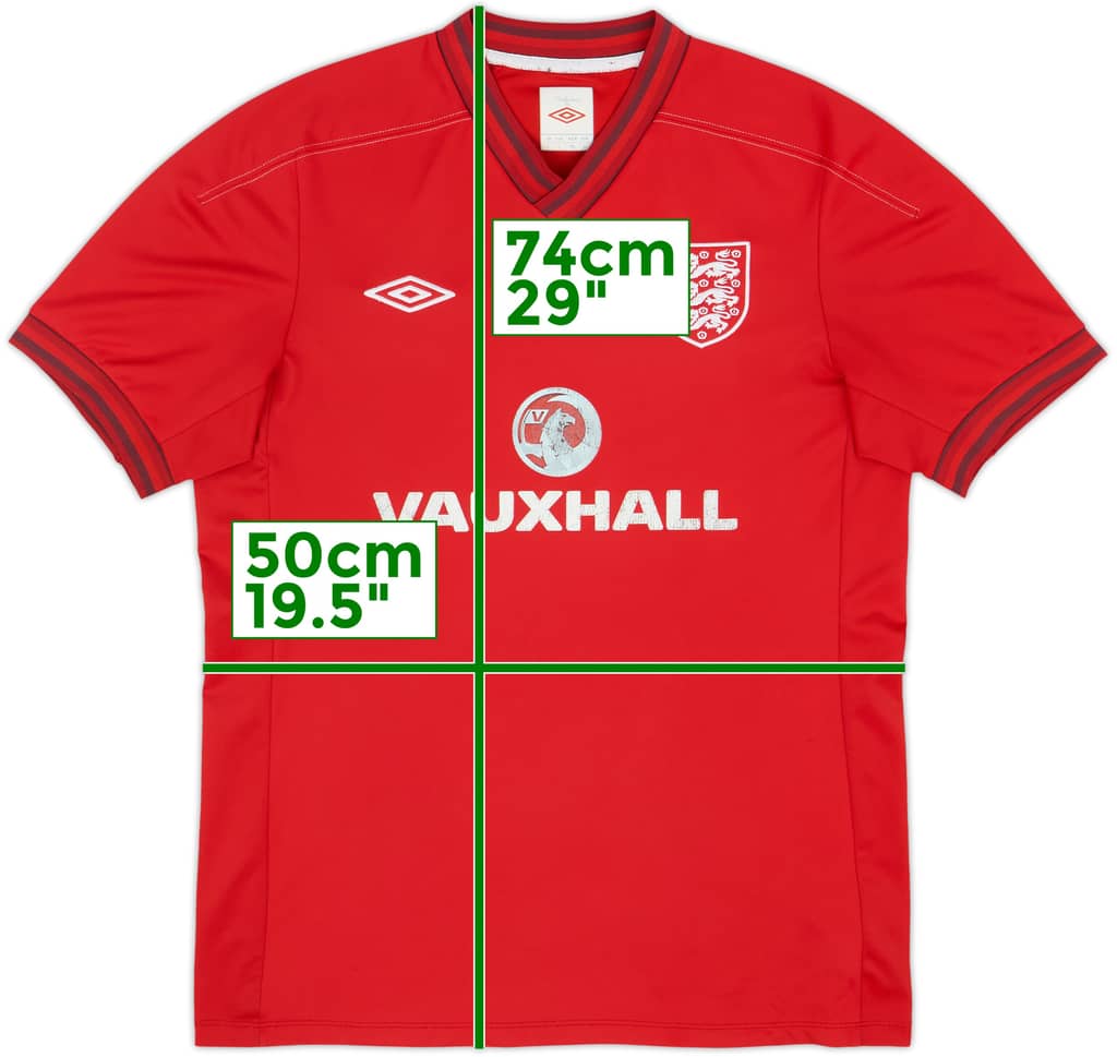 2012-13 Inglaterra Umbro Camiseta de Entrenamiento - 5/10 - (L)