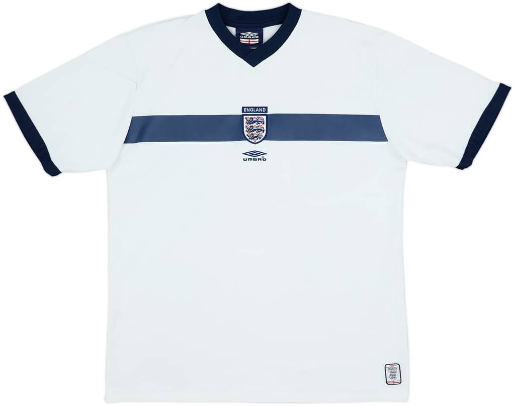 2000-01 England Umbro Training Shirt - 7/10 - (L)