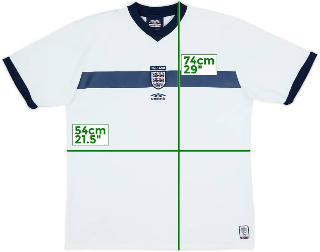 2000-01 England Umbro Training Shirt - 7/10 - (L)