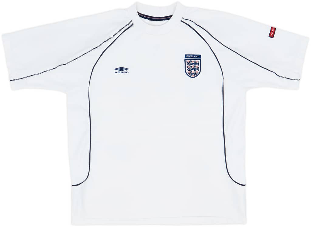 2000-02 England Umbro Training Shirt - 7/10 - (M)