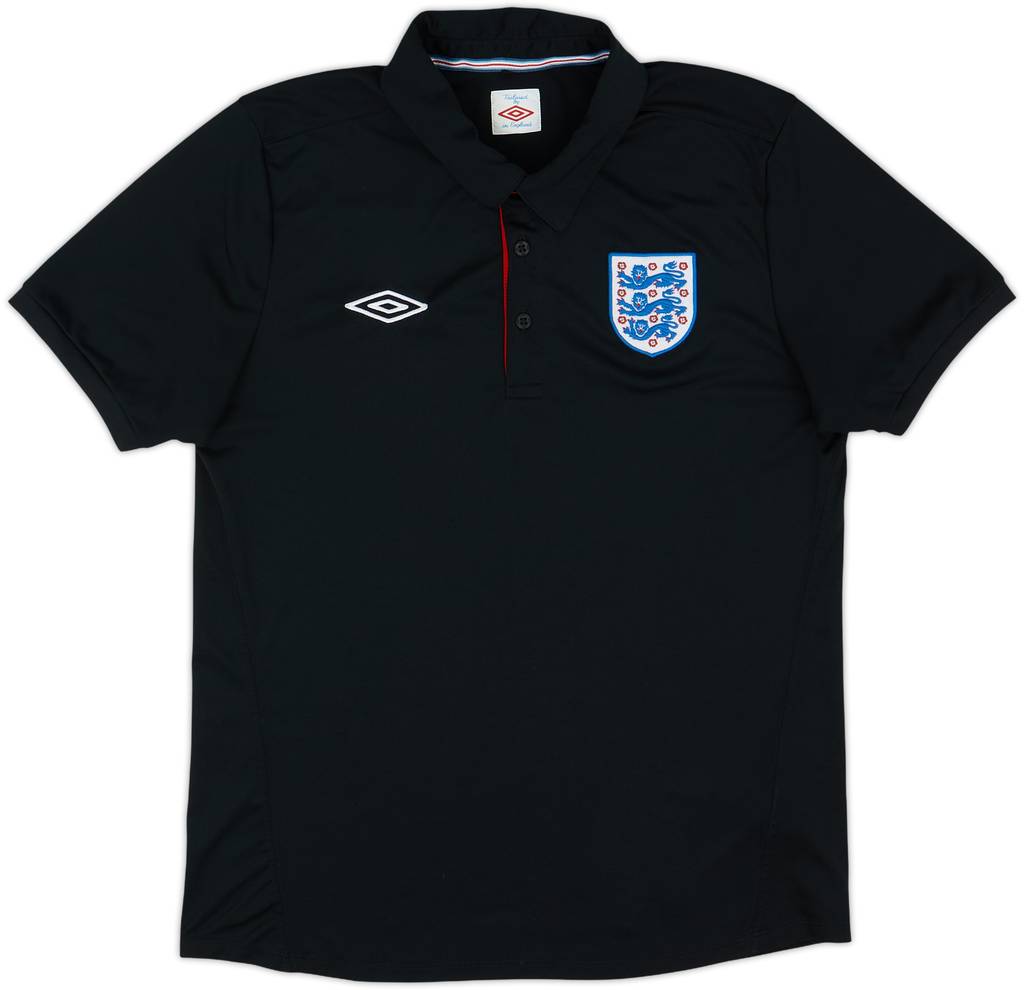 2010-11 England Umbro Polo Shirt - 10/10 - (M)