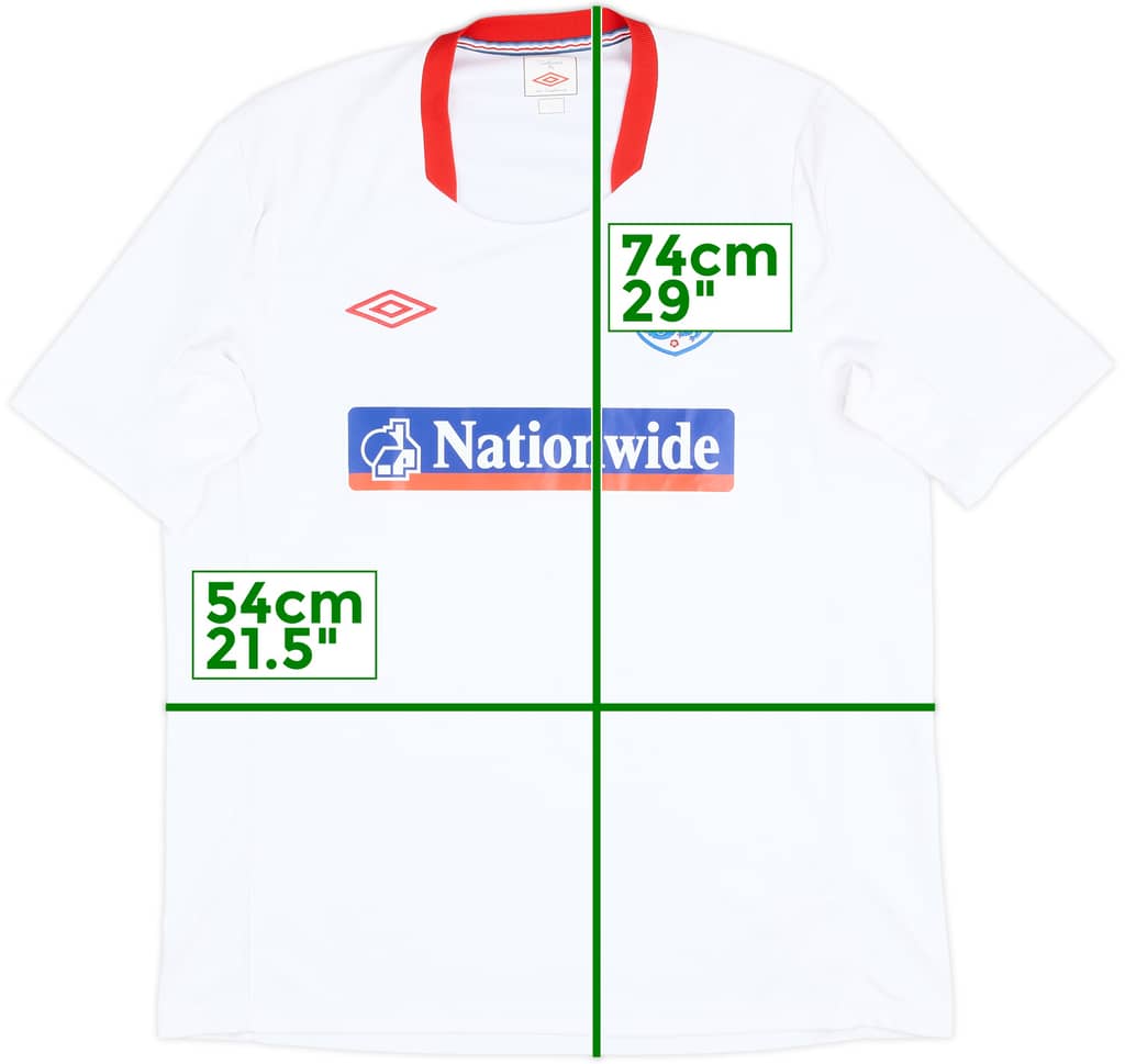 2010-11 Inglaterra Umbro Camiseta de Entrenamiento - 7/10 - (L)