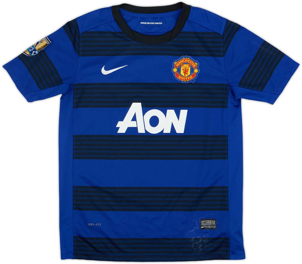 2011-13 Manchester United Away Shirt - 5/10 - (L.Boys)