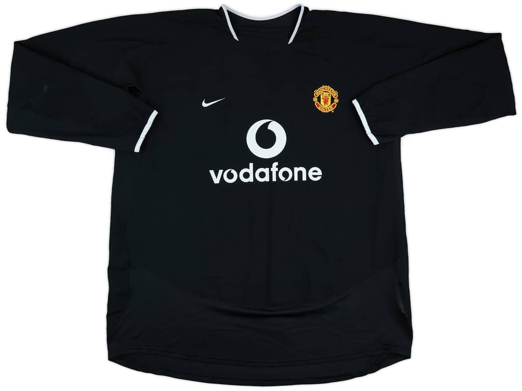 2003-05 Manchester United Away L/S Shirt V.Nistelrooy #10 - 7/10 - (XXL)