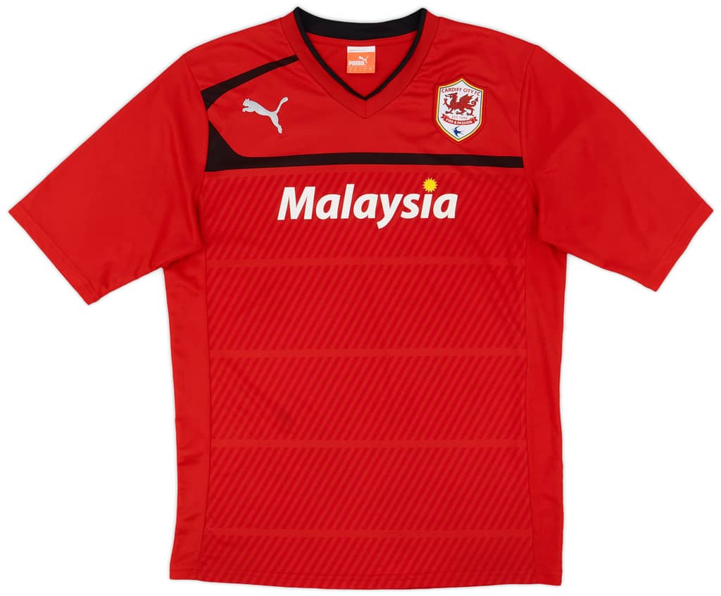 2012-13 Cardiff Home Shirt - 8/10 - (L)