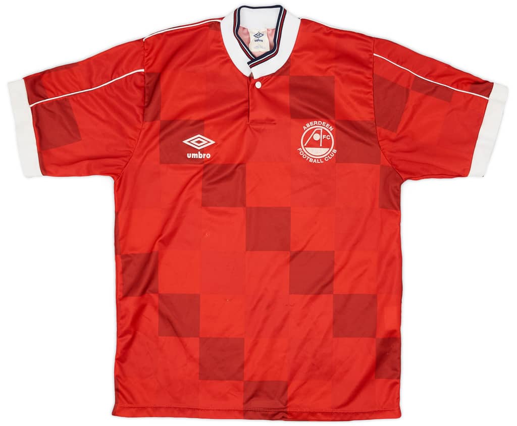1987-90 Aberdeen Home Shirt - 9/10 - (S)