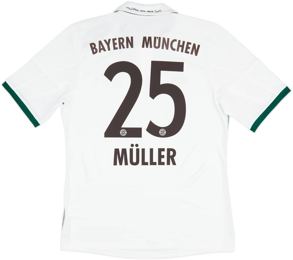 2013-14 Bayern Munich Away Shirt Muller #25 (M)