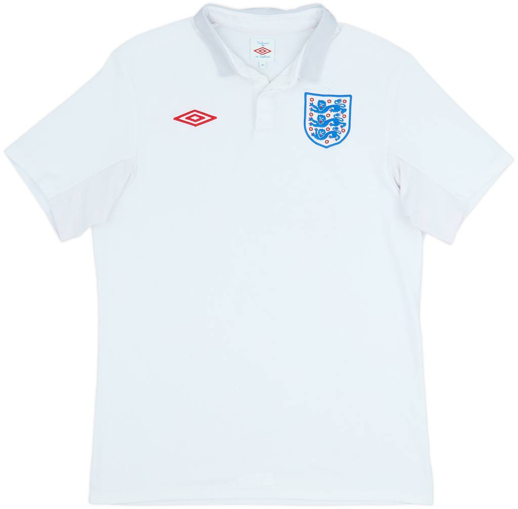 2009-10 England Home Shirt - 5/10 - (M)