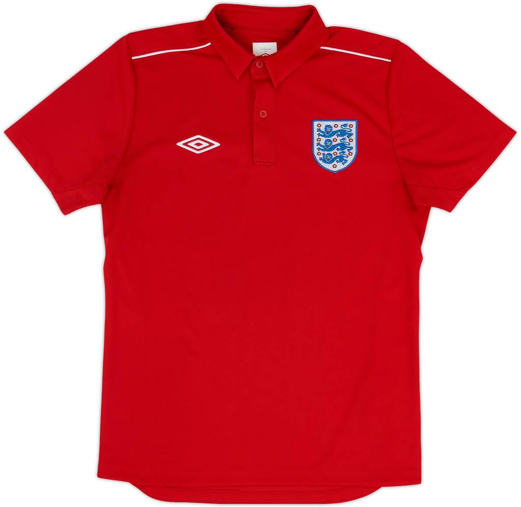 2010-11 England Umbro Polo Shirt - 7/10 - (M)