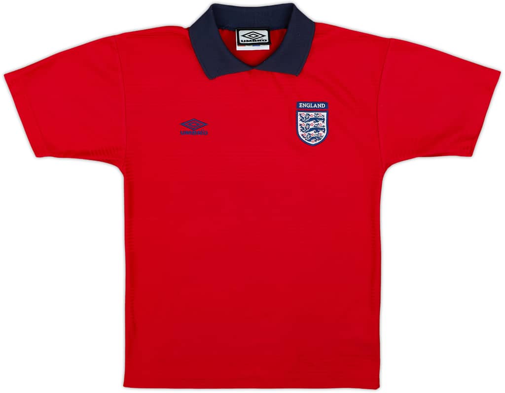 1999-01 England Away Shirt - 9/10 - (S.Boys)