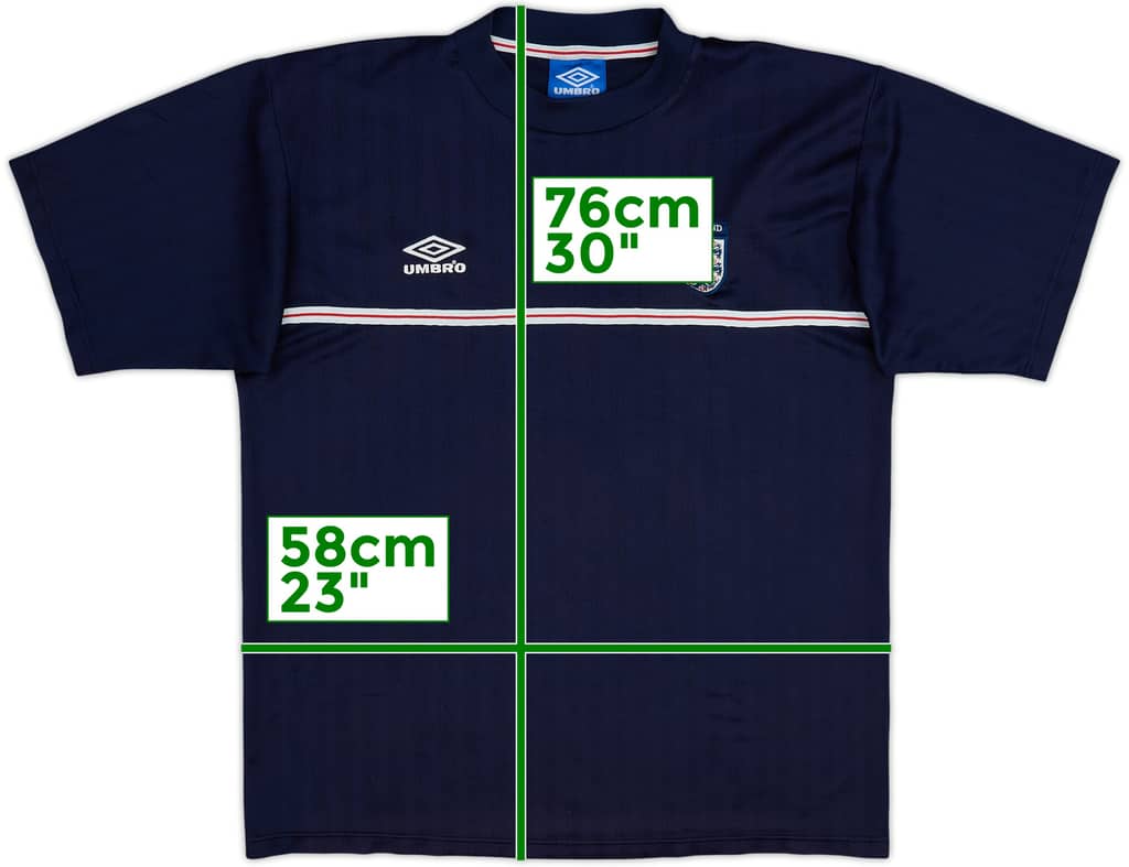 2000-02 England Umbro Training Shirt - 6/10 - (XXL)