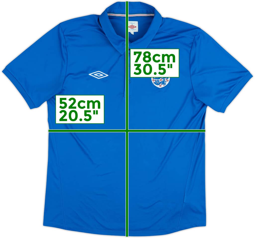 2010-12 England Umbro Polo Shirt - 10/10 - (L)