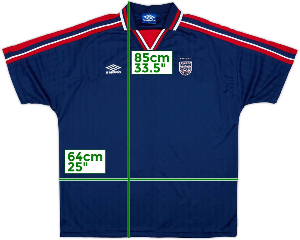 1998-00 England Umbro Training Shirt - 8/10 - (XXL)