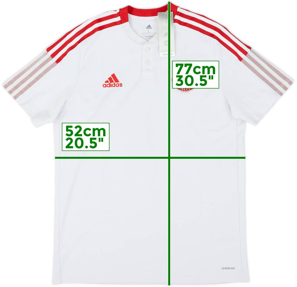 2021-22 Manchester United adidas Polo Shirt (L)