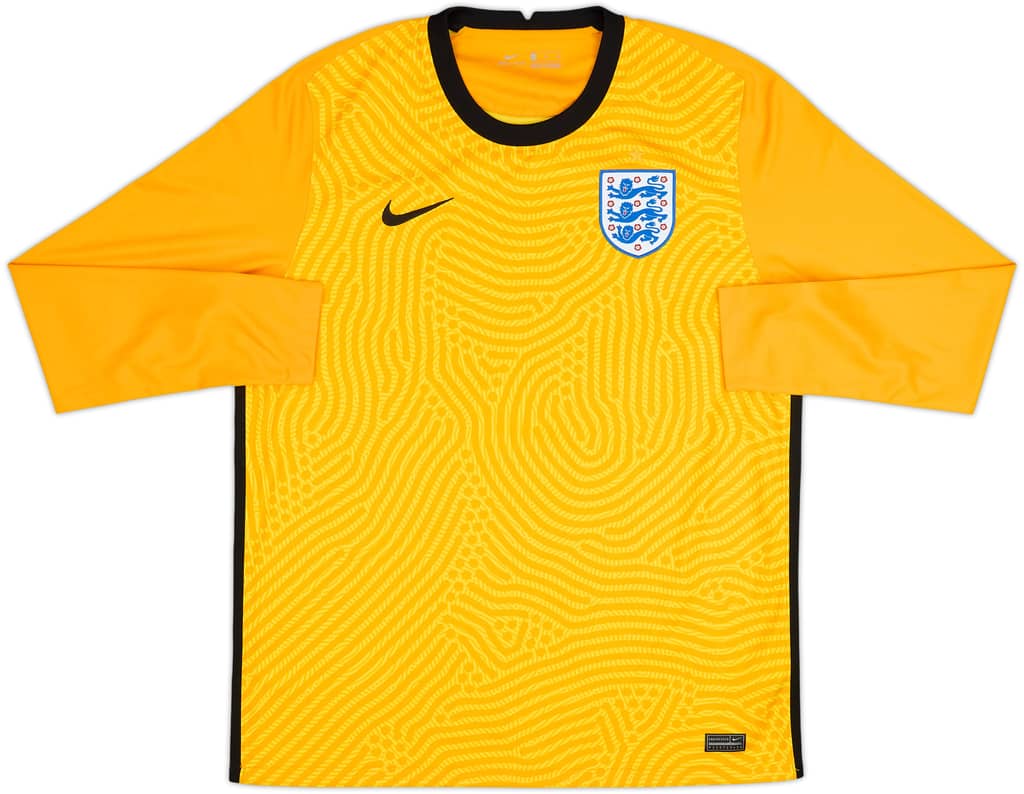 2020-21 England GK Shirt - 10/10 - (XL)