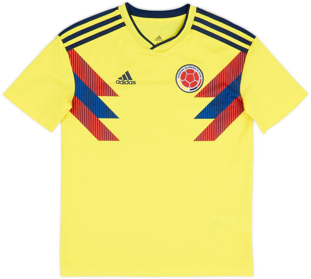 Camiseta de local de Colombia 2018-19 - 6/10 - (M. Niños)