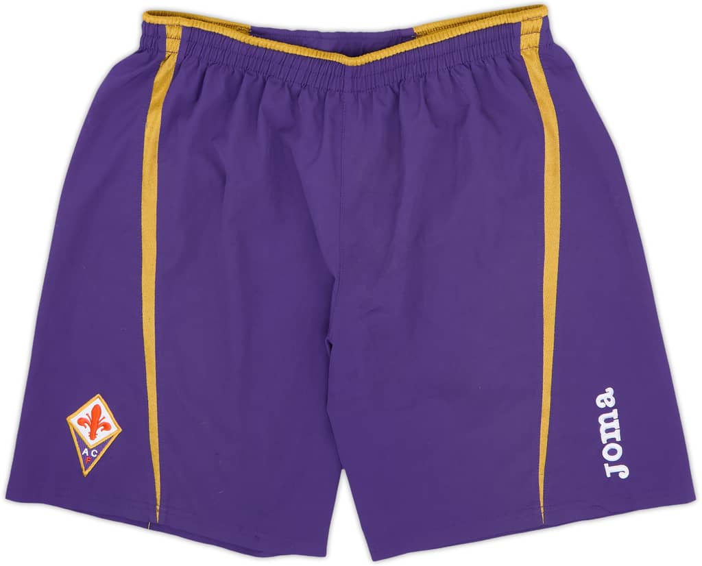 2014-15 Fiorentina Home Shorts - 8/10 - (M)