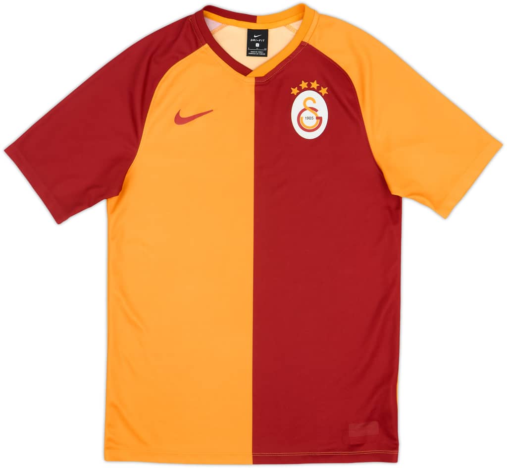 2018-19 Galatasaray Basic Home Shirt - 4/10 - (S)