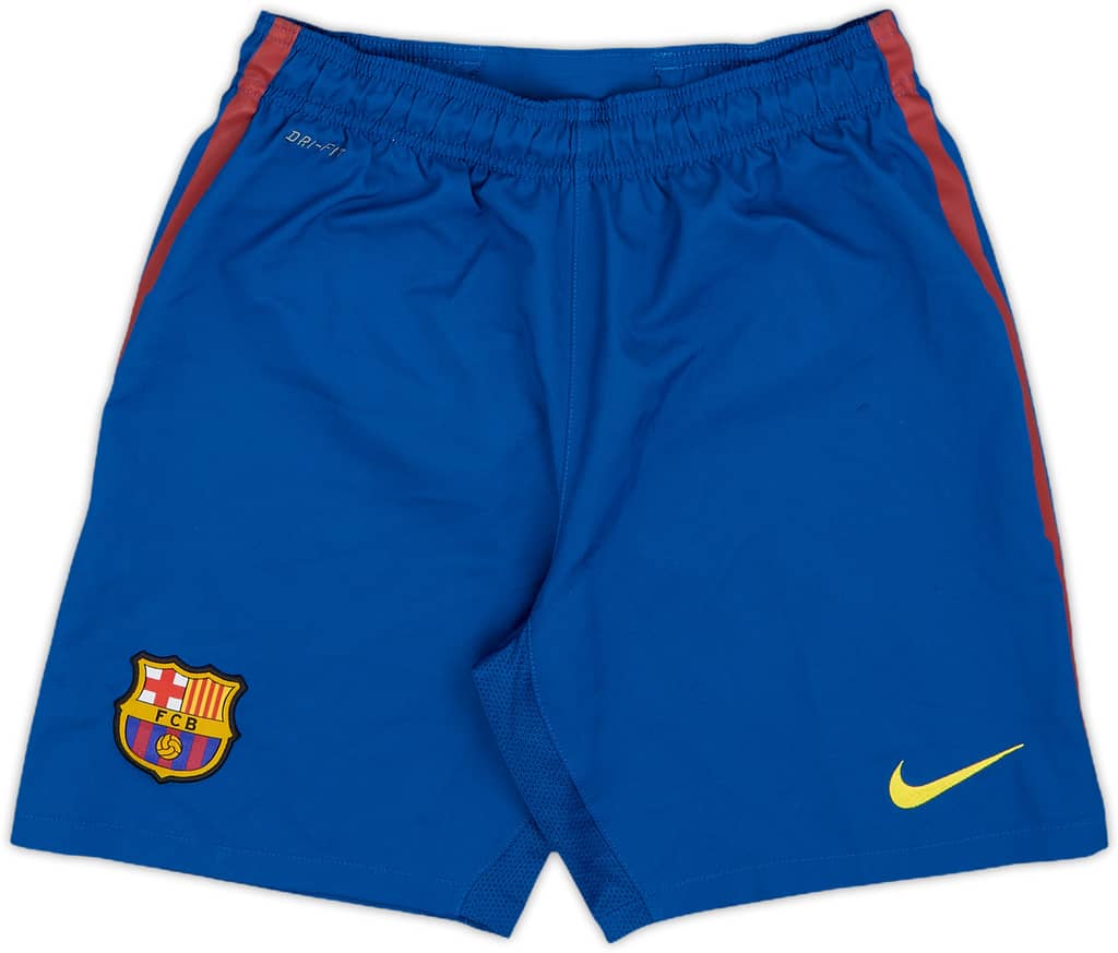 2011-12 Barcelona Home Shorts - 9/10 - (M.Boys)