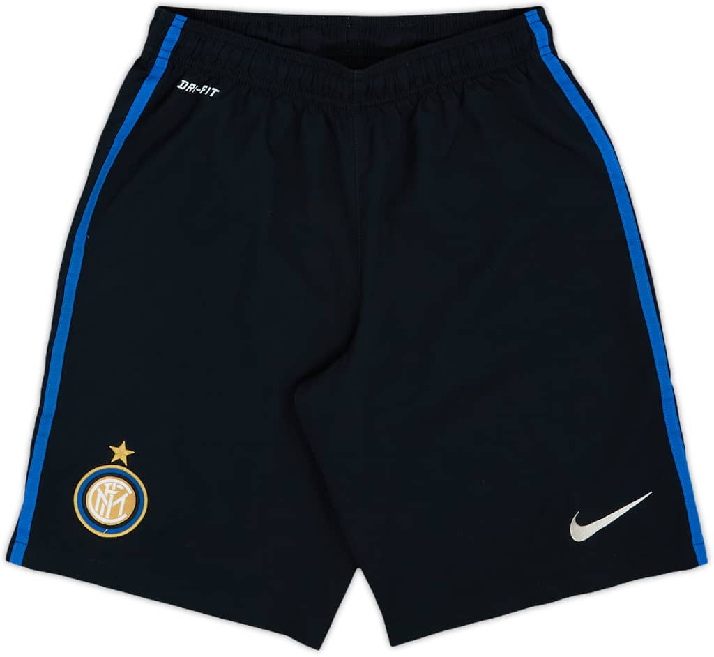 2014-15 Inter Milan Home Shorts - 9/10 - (S)