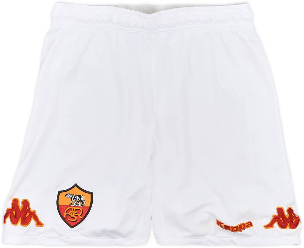 2009-10 Roma Home Shorts - 9/10 - (M)
