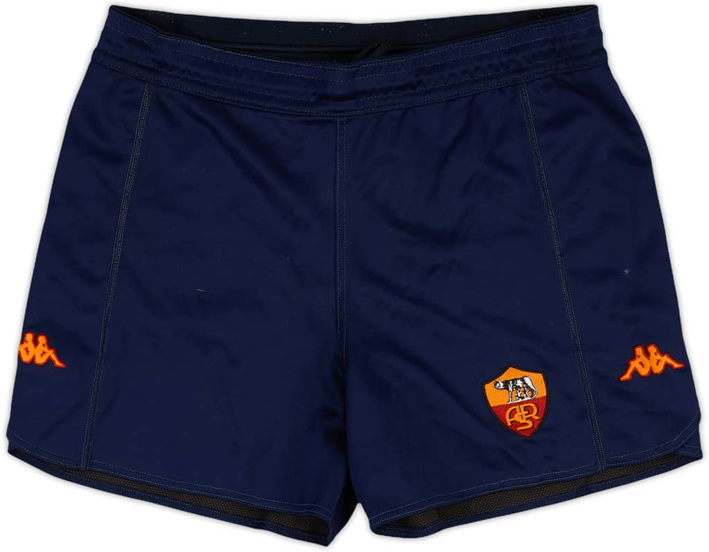 2001-02 Roma European Home Shorts - 8/10 - (L)